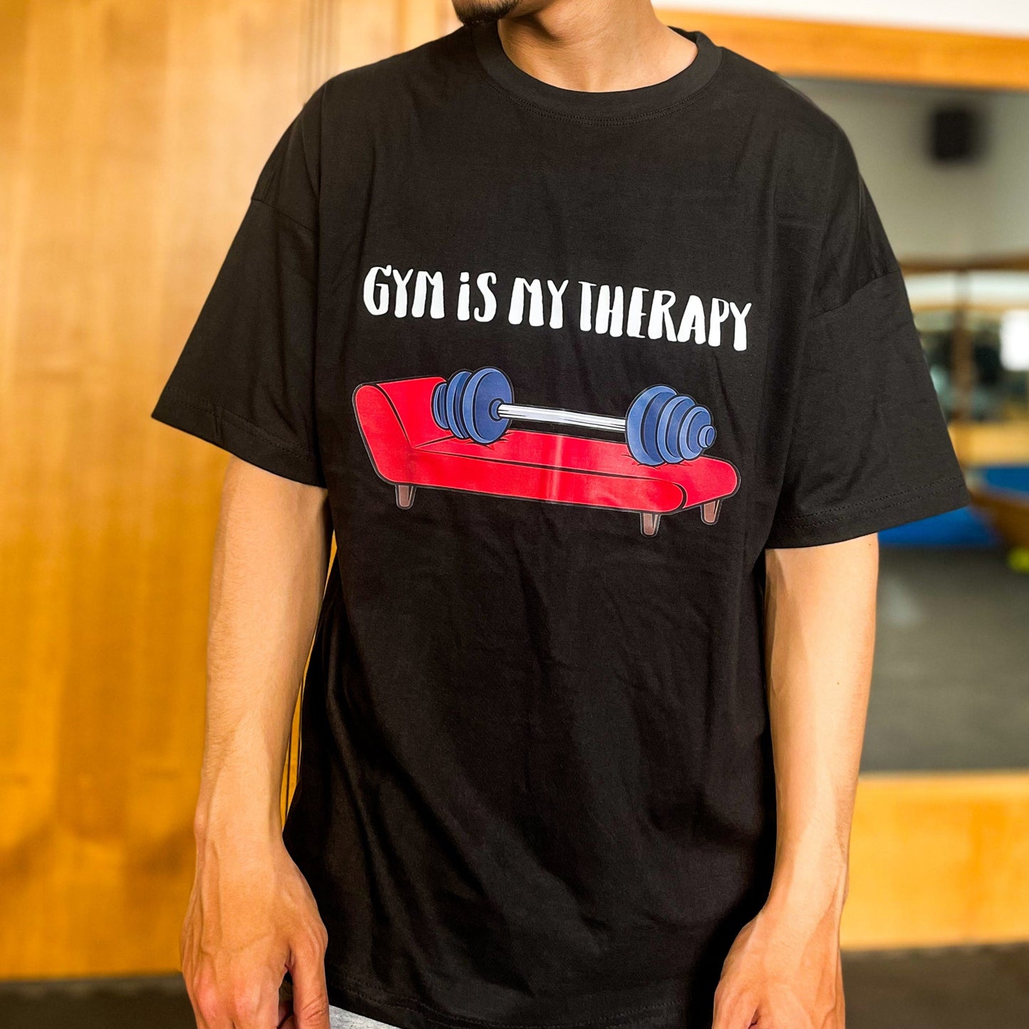 "Gym Is My Therapy" Motivational Tee