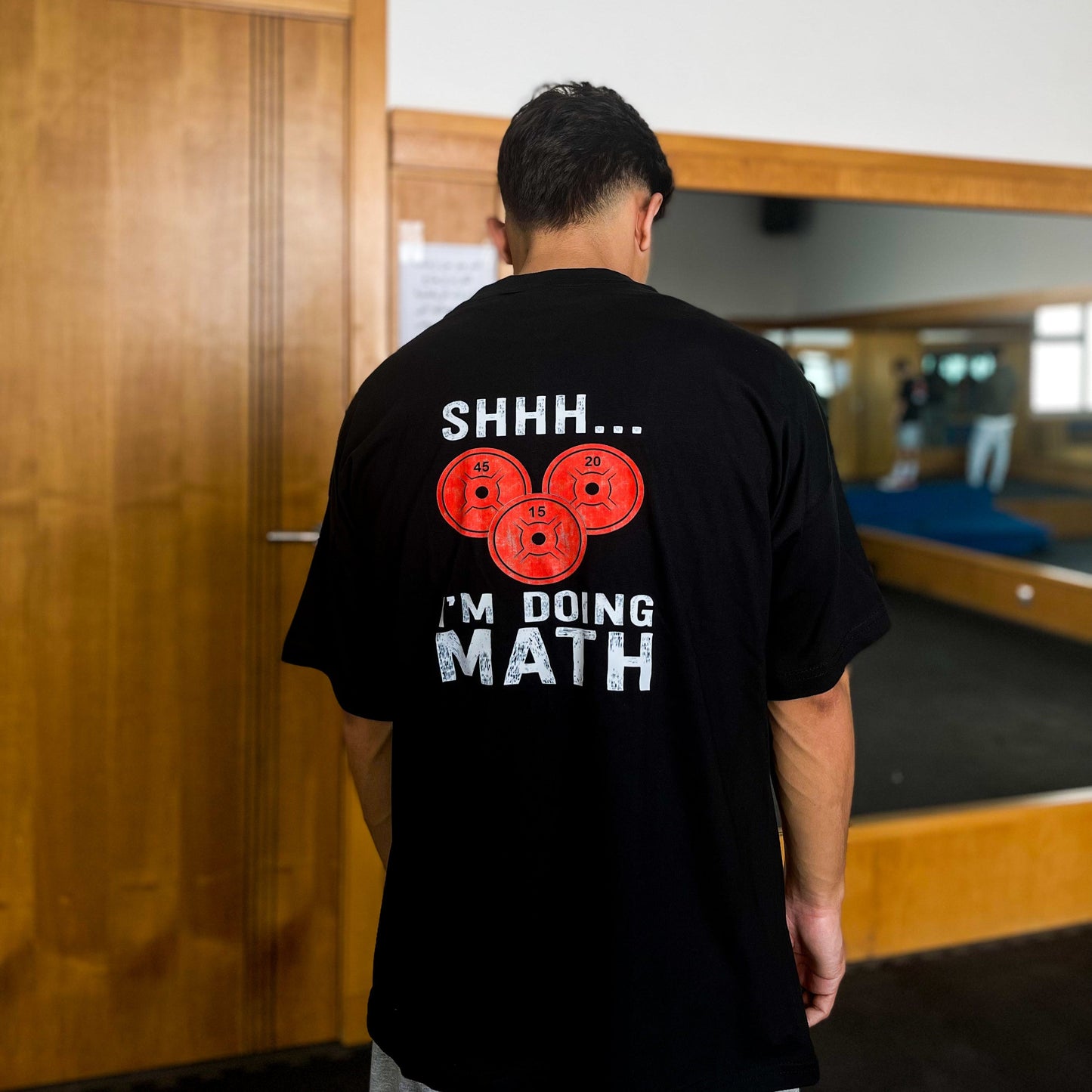 Doing Math Gym Tee - Lifting with Precision