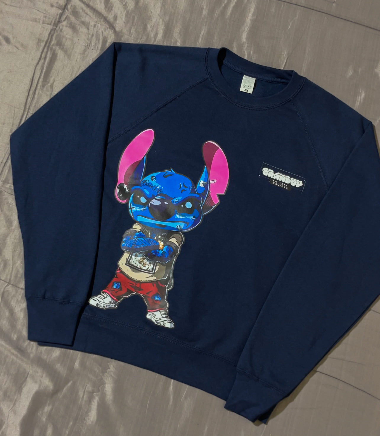 🔥 Streetwear Stitch Sweatshirt – Urban Drip Edition 🔥