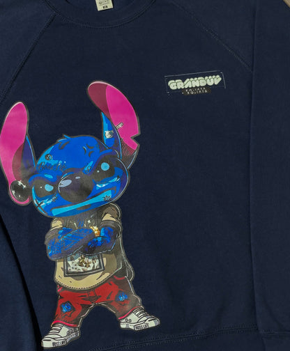 🔥 Streetwear Stitch Sweatshirt – Urban Drip Edition 🔥