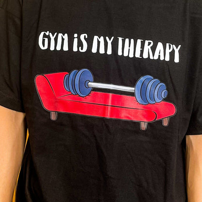 "Gym Is My Therapy" Motivational Tee
