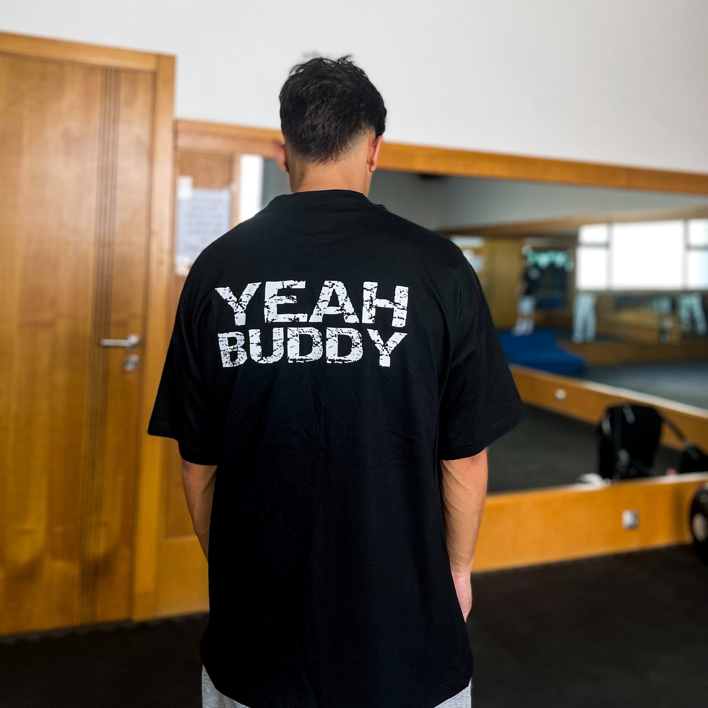 YEAH BUDDY Gym Tee - Amplify Your Energy