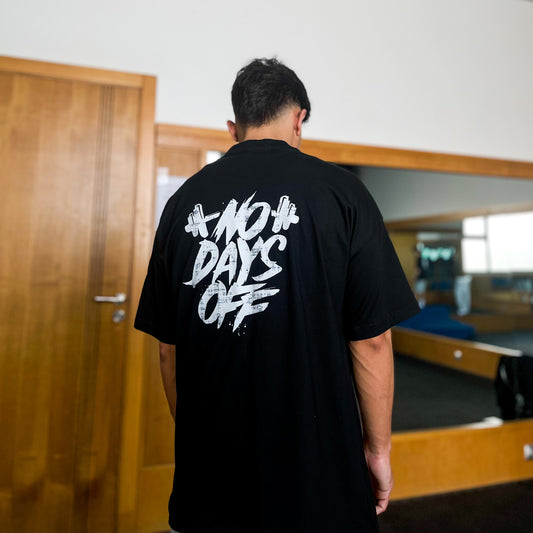 NO DAYS OFF Gym Tee - Relentless Motivation