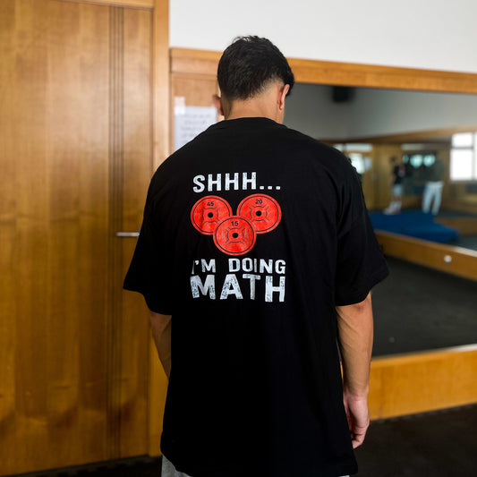 Doing Math Gym Tee - Lifting with Precision