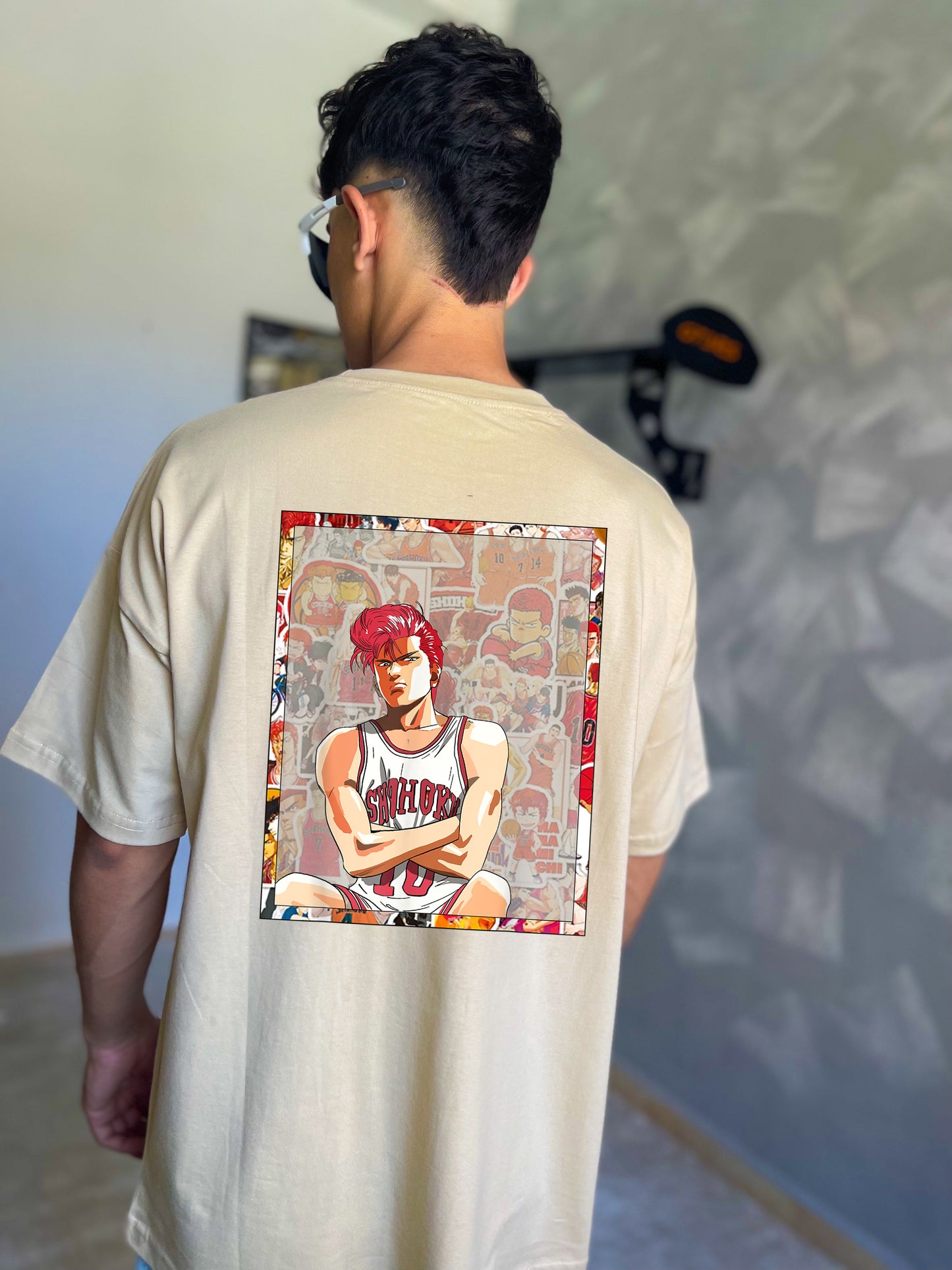 Oversized Slam Dunk T-Shirt – Iconic Basketball Manga Design