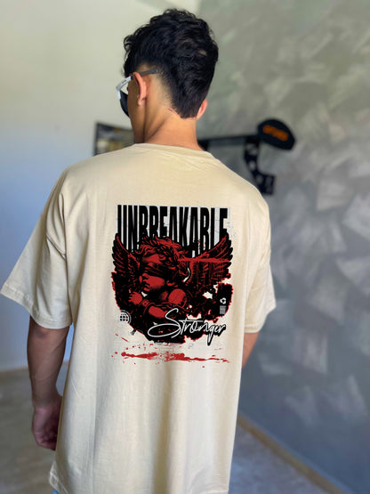 Unbreakable Warrior Graphic Tee - Midnight Black Edition